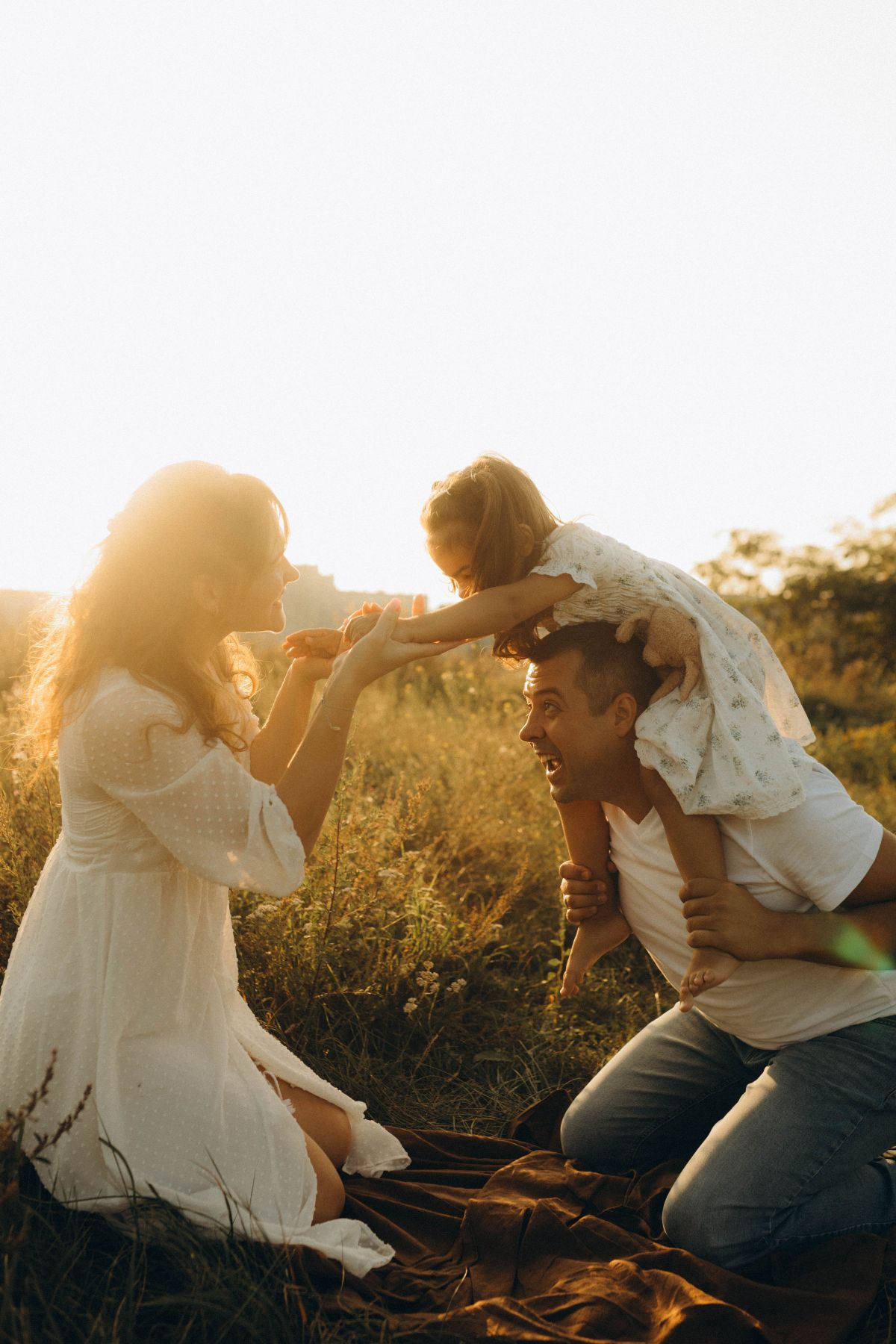 Shooting photo famille et grossesse en Provence